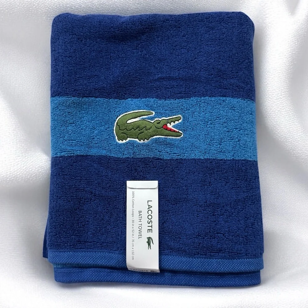 LACOSTE Bath Towel 100% Cotton 30